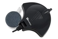 HPumps Nano Piezo Luftpumpe, Manta Schwarz 18l/h, Durchlüfterpumpe