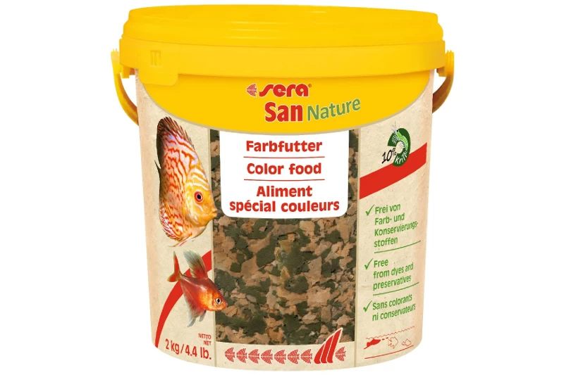 Sera San Nature, 2 Kg - Farbfutter 3 Sera San Nature, 2 Kg - Farbfutter
