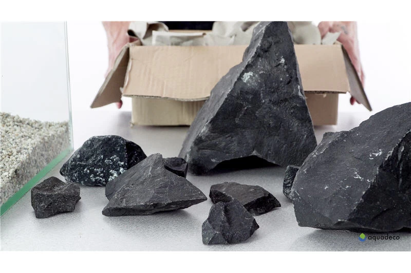 Aquadeco Schwarzer Felsen Dekoset Für 120 Cm Aquarium 4 Aquadeco Schwarzer Felsen Dekoset Für 120 Cm Aquarium – Bild 2