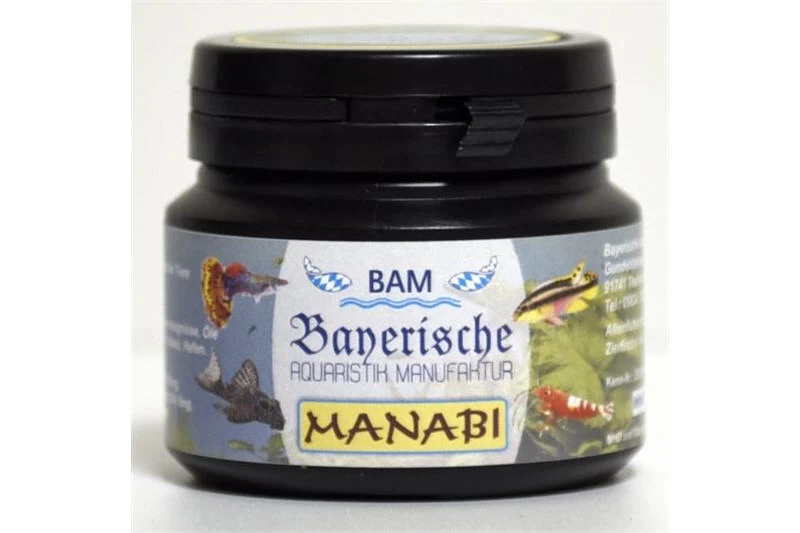 BAM Manabi, Futtergranulat Für Zierfische, Körnung 0,6-0,9 Mm, 100 G 3 BAM Manabi, Futtergranulat Für Zierfische, Körnung 0,6-0,9 Mm, 100 G