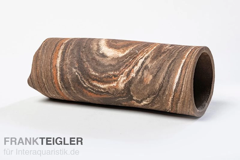 Aquariumkeramik Fronteingangshöhle Wels IV Dreifarbig 3 Aquariumkeramik Fronteingangshöhle Wels IV Dreifarbig