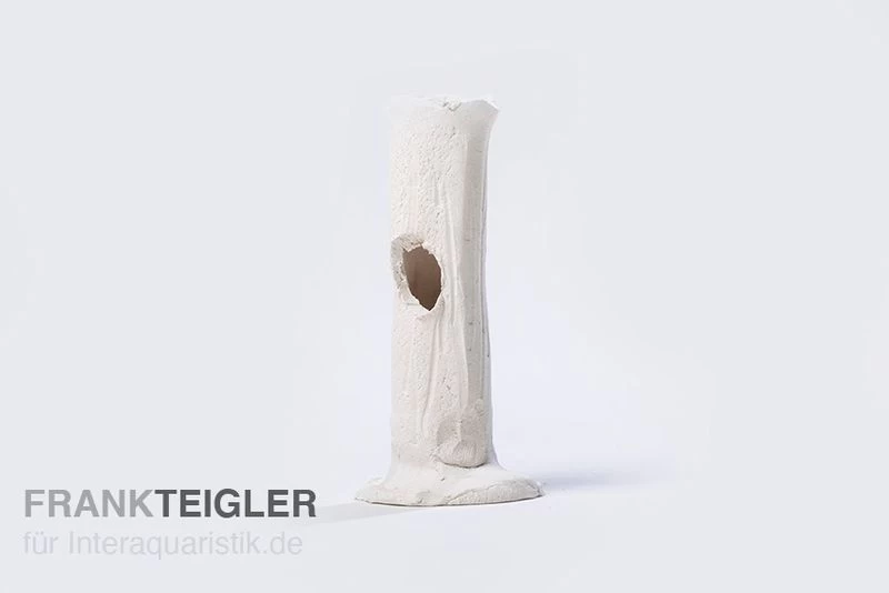 Aquariumkeramik Garnelenstamm Mini Weiß 3 Aquariumkeramik Garnelenstamm Mini Weiß