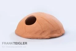 Aquariumkeramik Cichliden Iglu Laichhöhle Terrakotta