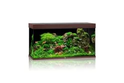 Juwel Aquarium Rio 350 LED, Dunkles Holz