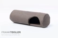 Aquariumkeramik Seiteneingangshöhle Wels Mega Schwarz