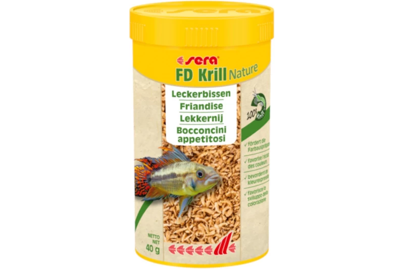 Sera FD Krill Nature, 250 Ml 3 Sera FD Krill Nature, 250 Ml
