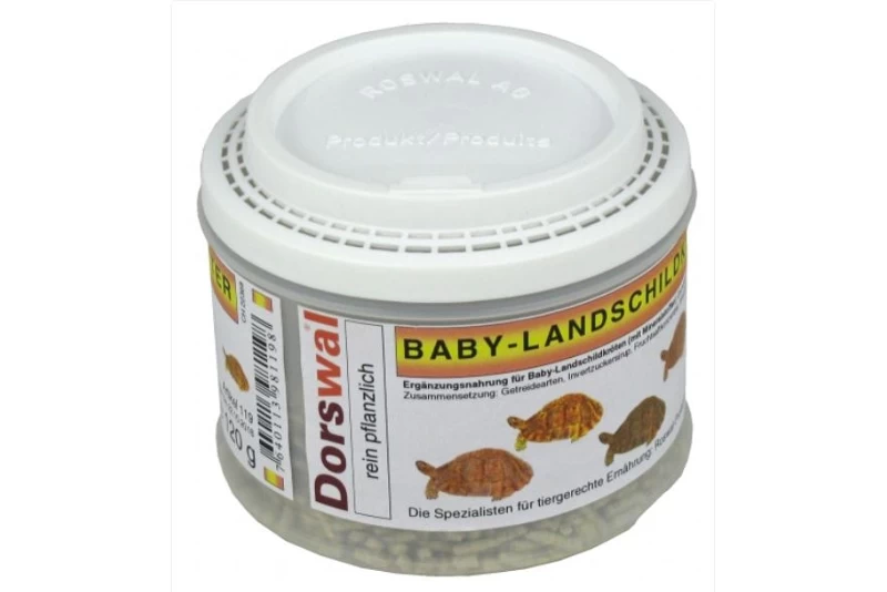 Dorswal Baby Landschildkrötenfutter, 120 Gramm 3 Dorswal Baby Landschildkrötenfutter, 120 Gramm