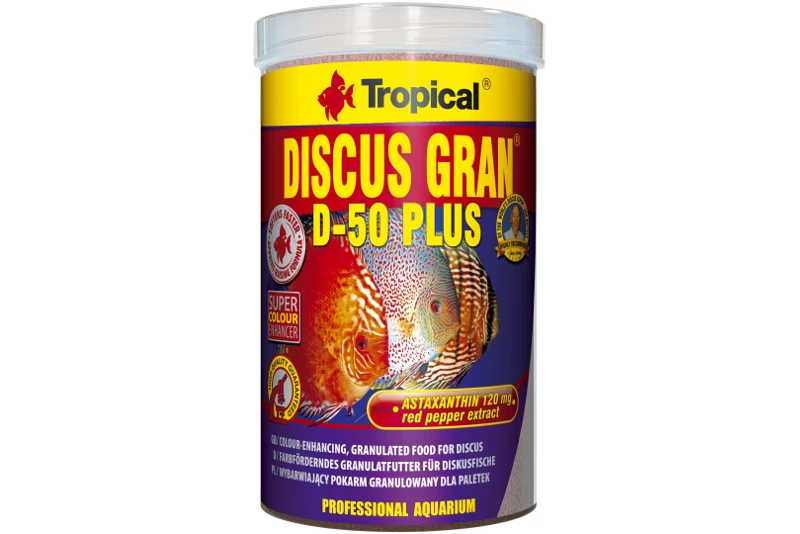 Tropical Discus Gran D-50 Plus1, 1 Liter 3 Tropical Discus Gran D-50 Plus1, 1 Liter